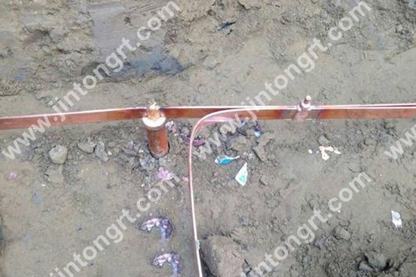 銅包鋼扁鋼施工